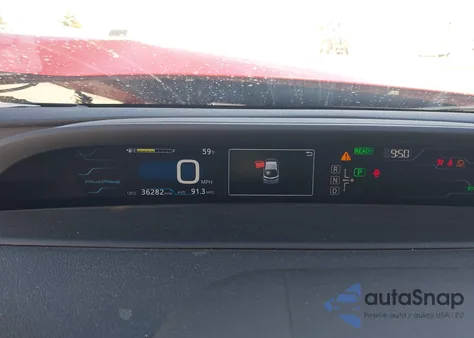 2017 Toyota Prius Prime Advanced z USA, uszkodzony, nr VIN JTDKARFP7H3011439